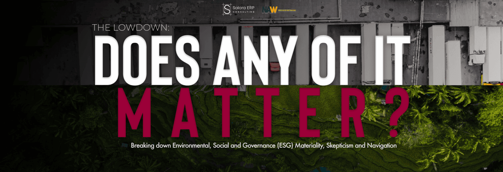 Breaking down ESG Materiality, Skepticism, and Relevance.