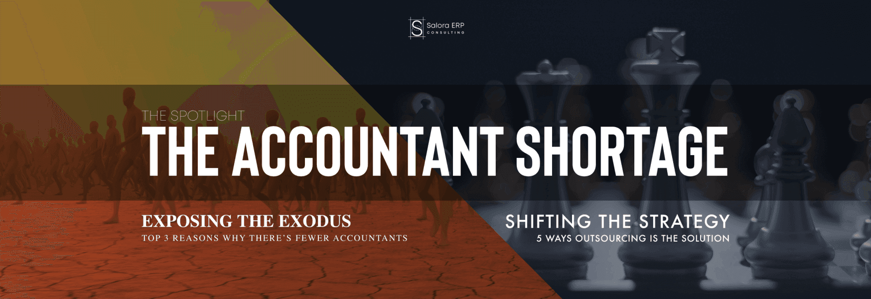 Top 3 Reasons for Accountant Shortage & 5 Ways Outsourcing is the Solution.