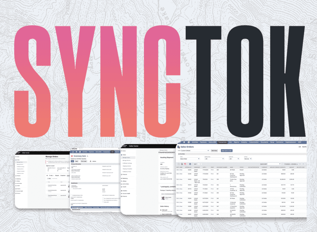 SyncTok TikTok Shop to NetSuite integration